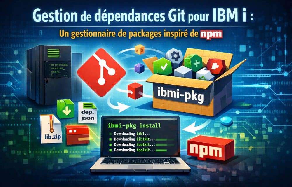 Ges­tion de dépen­dances Git pour IBM i&nbsp;: un ges­tion­naire de packages ins­pi­ré de&nbsp;npm
