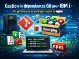 Ges­tion de dépen­dances Git pour IBM i&nbsp;: un ges­tion­naire de packages ins­pi­ré de&nbsp;npm