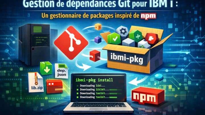 Ges­tion de dépen­dances Git pour IBM i&nbsp;: un ges­tion­naire de packages ins­pi­ré de&nbsp;npm
